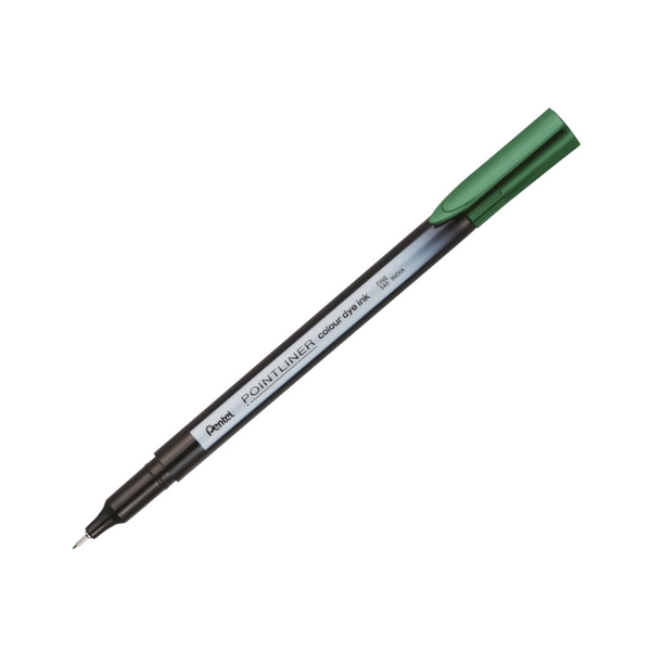 Cienkopis Pointliner Colour 0,4mm butelkowy zielony Pentel S40-K